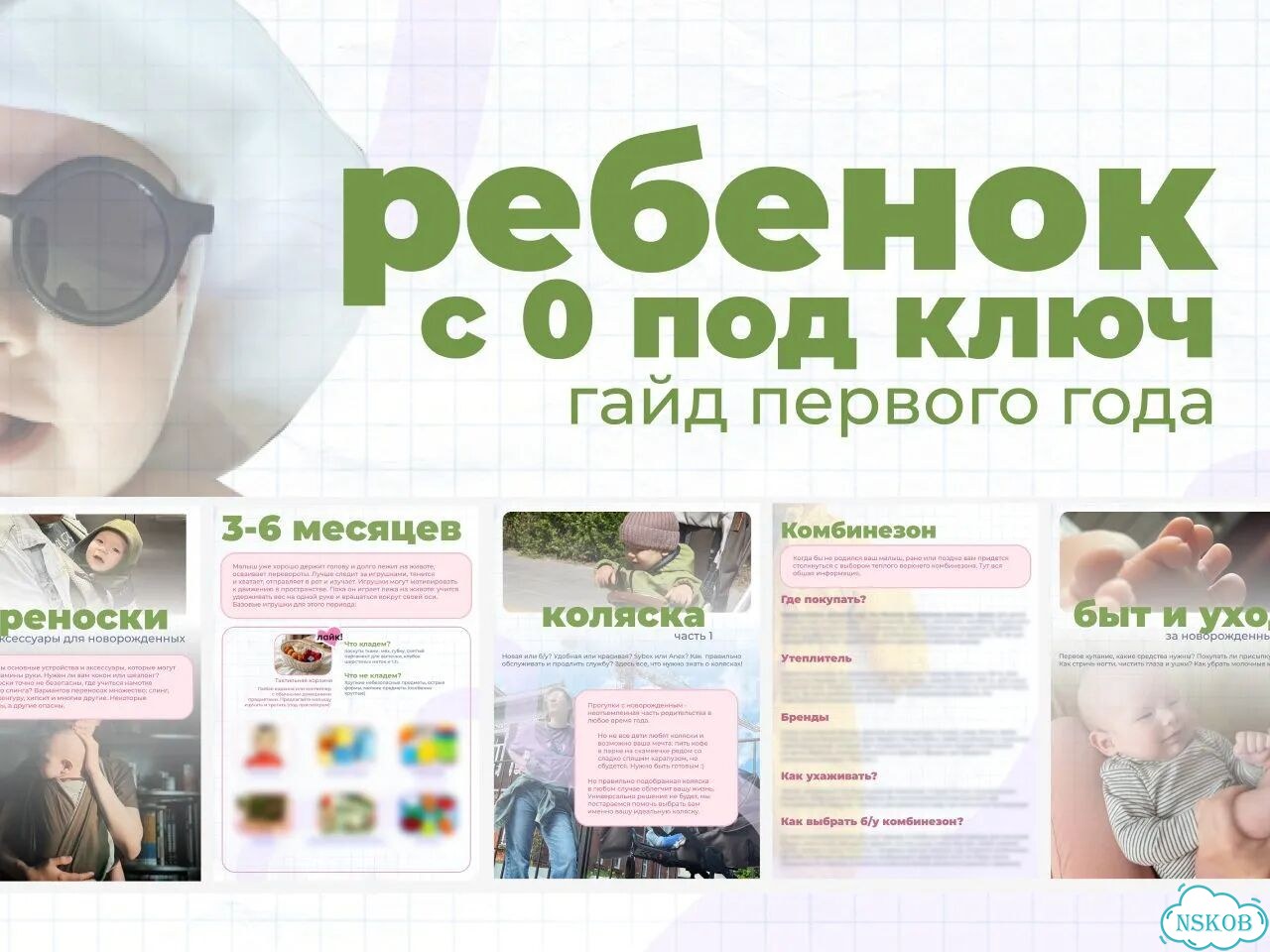 Ребенок с 0 под ключ. Сборник первого года фото 1
