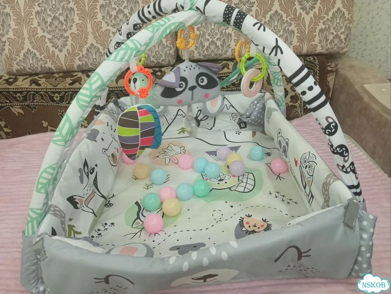 Игровой коврик с дугами фото 1