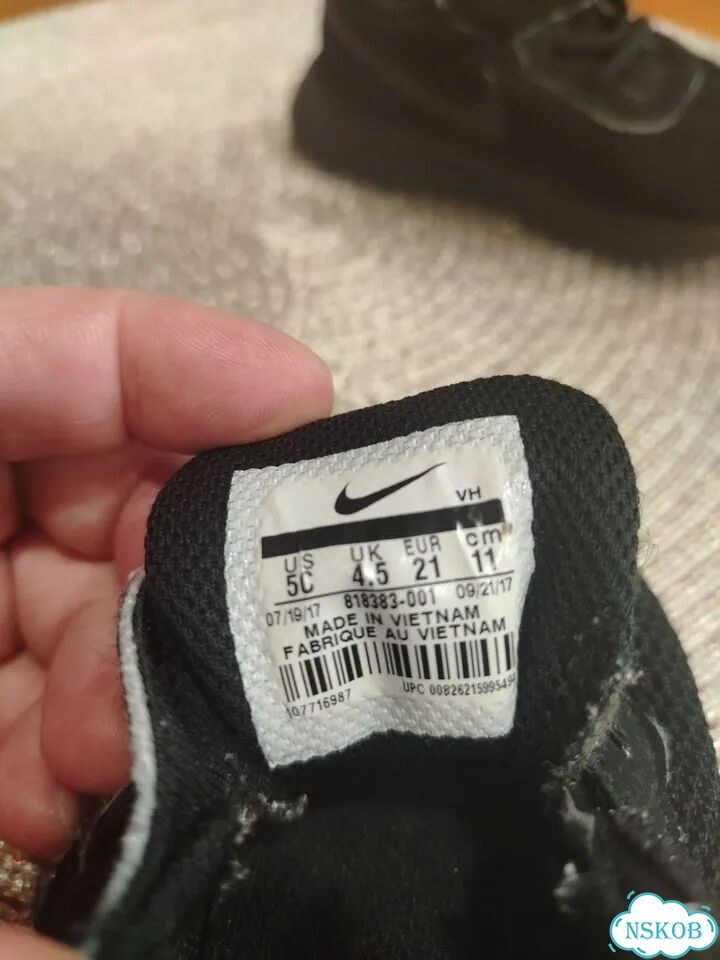 Кроссовки nike детские фото 2