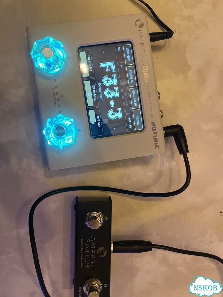 Hotone ampero mini + свич фото 2