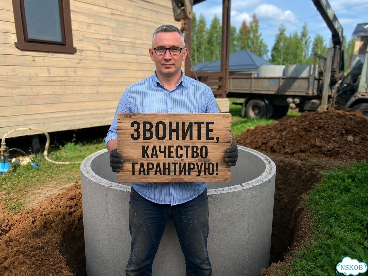 Септик/установка под ключ/ для участка фото 1