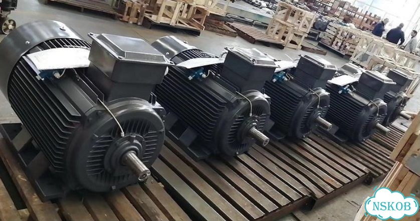 Электродвигатель аир 280М6 90кВт 1000об новый фото 10