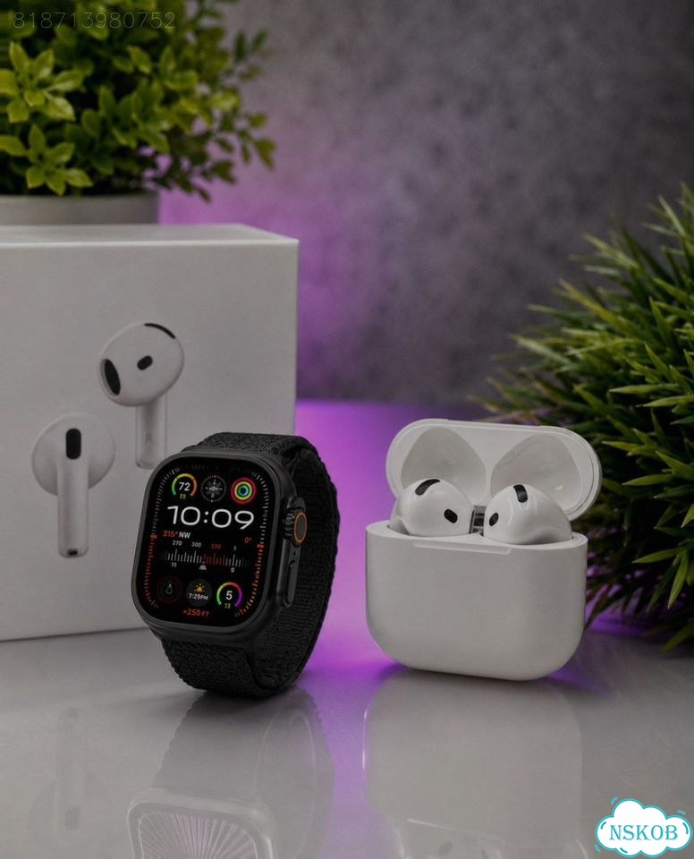 Apple Watch Ultra 3 + AirPods 4 (Набор) фото 1