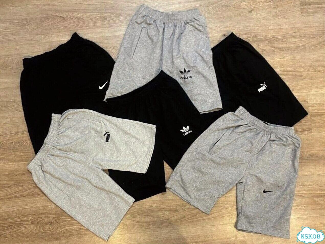 Шорты мужские Adidas хлопок фото 1