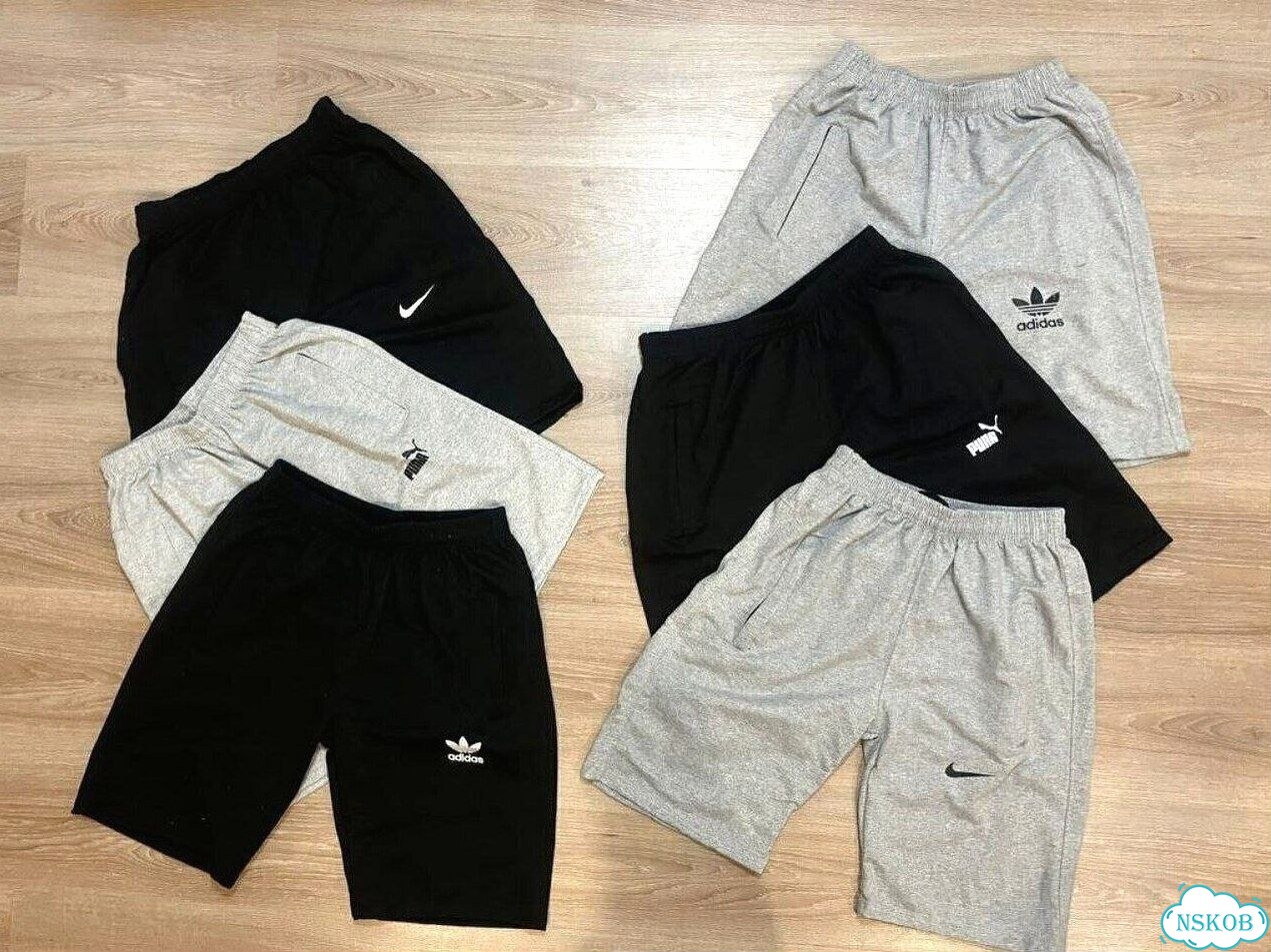 Шорты мужские Adidas хлопок фото 2