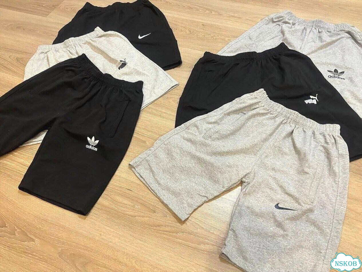 Шорты мужские Adidas хлопок фото 3
