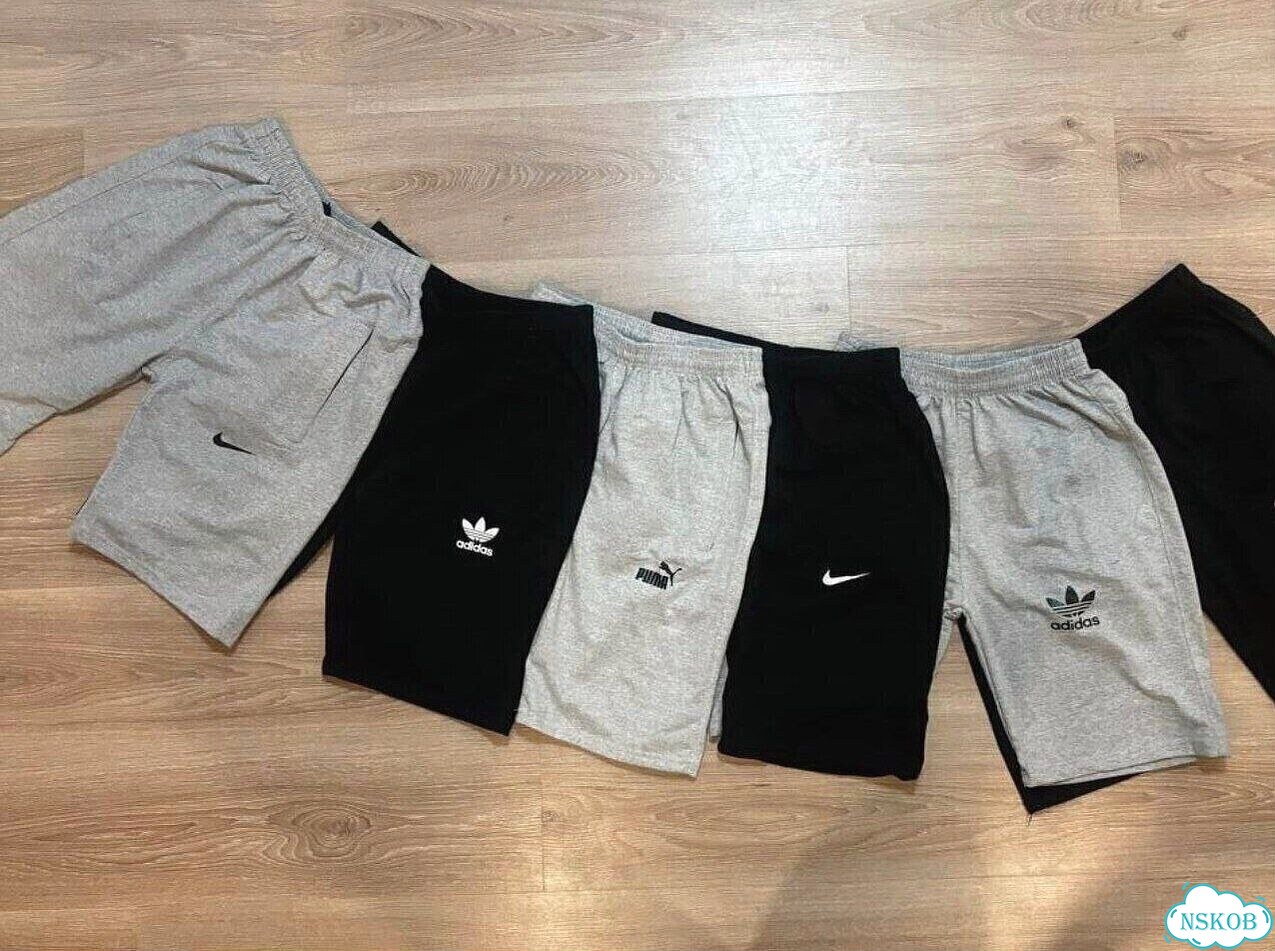 Шорты мужские Adidas хлопок фото 4
