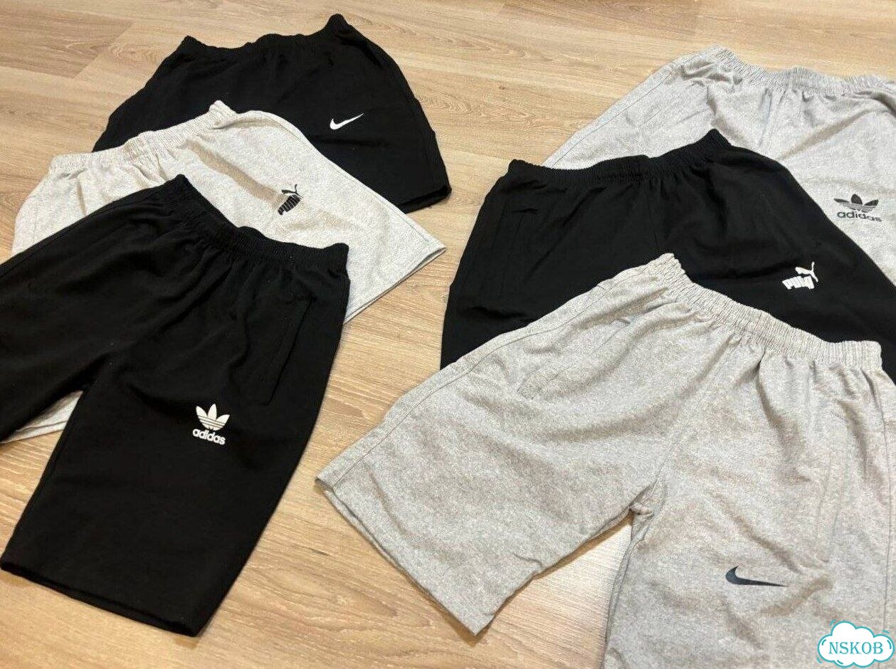 Шорты мужские Adidas хлопок фото 5
