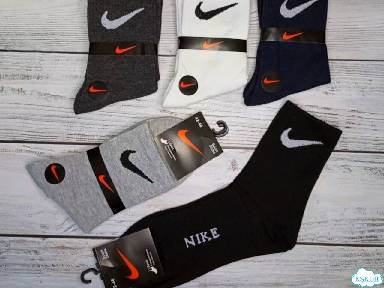 Мужские носки Nike набор 10 пар фото 4