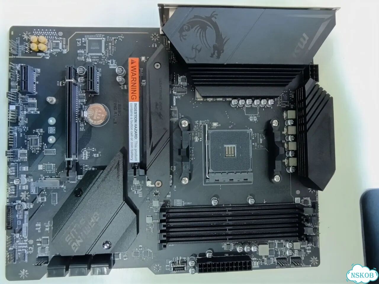 Материнская плата MSI mpg b550 gaming plus фото 1