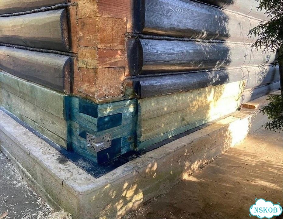 Подъем домов замена венцов фото 10