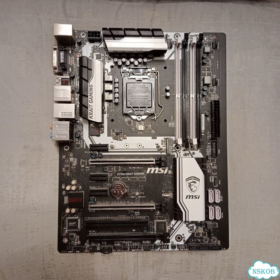 MSI Z170A Krait Gaming v1.0 LGA1151 (на донорство) фото 1