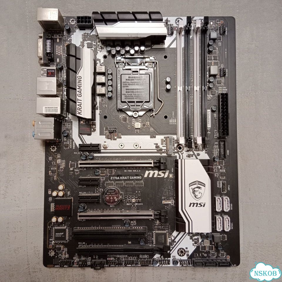 MSI Z170A Krait Gaming v1.0 LGA1151 (на донорство) фото 2