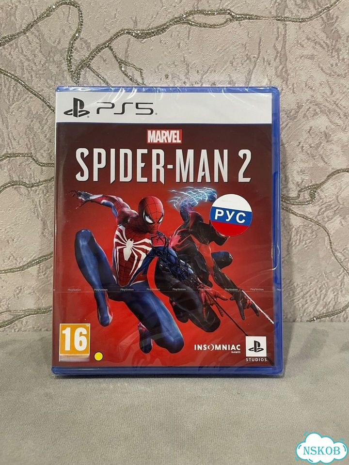 Диски на ps5 spider man 2 фото 2