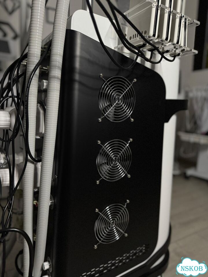 Аппарат для массажа криолиполиз cryo360 black фото 11