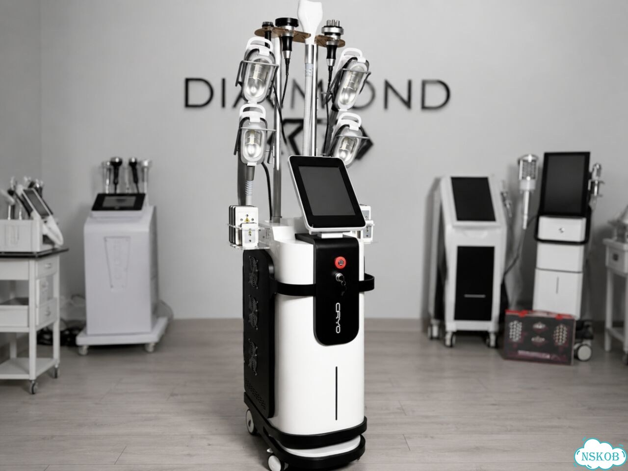 Аппарат для массажа криолиполиз cryo360 black фото 6