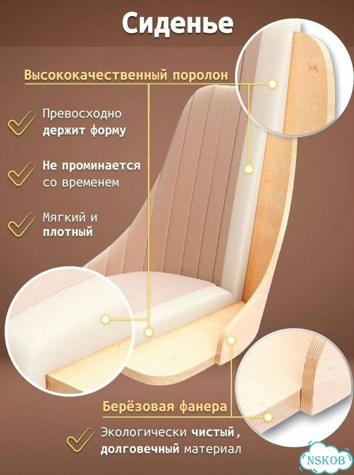 Кухонный высокий металлический стул фото 9