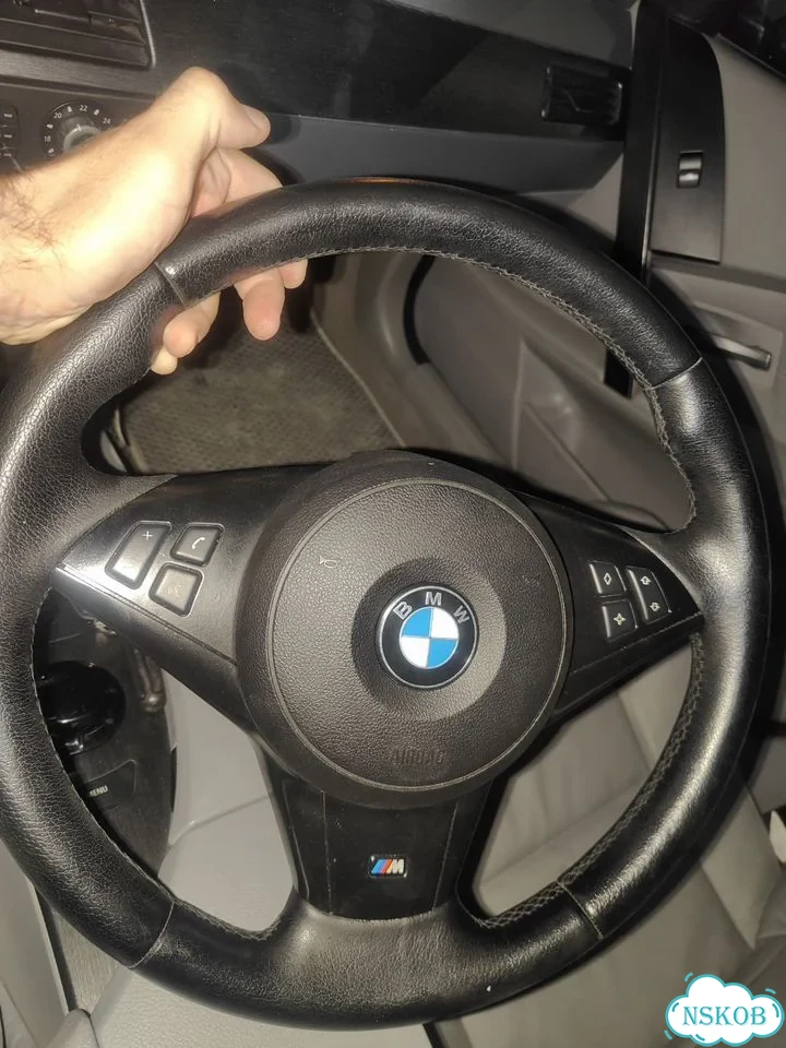 М руль BMW E60 дорест под ключ фото 1