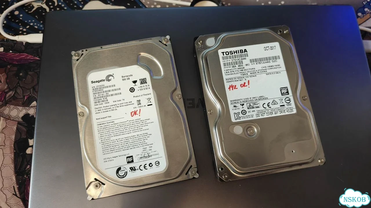HDD 500gb полностью рабочие фото 1