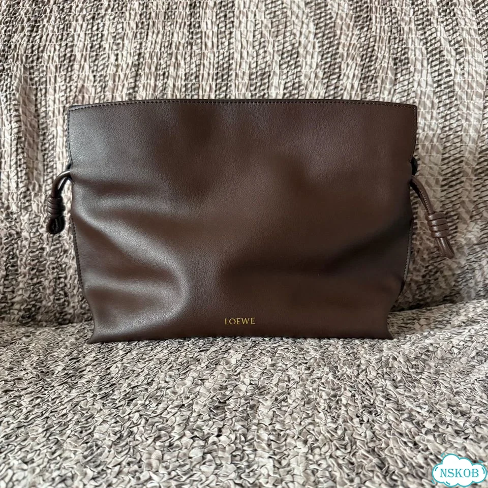 Сумка loewe flamenco, шоколадная фото 1