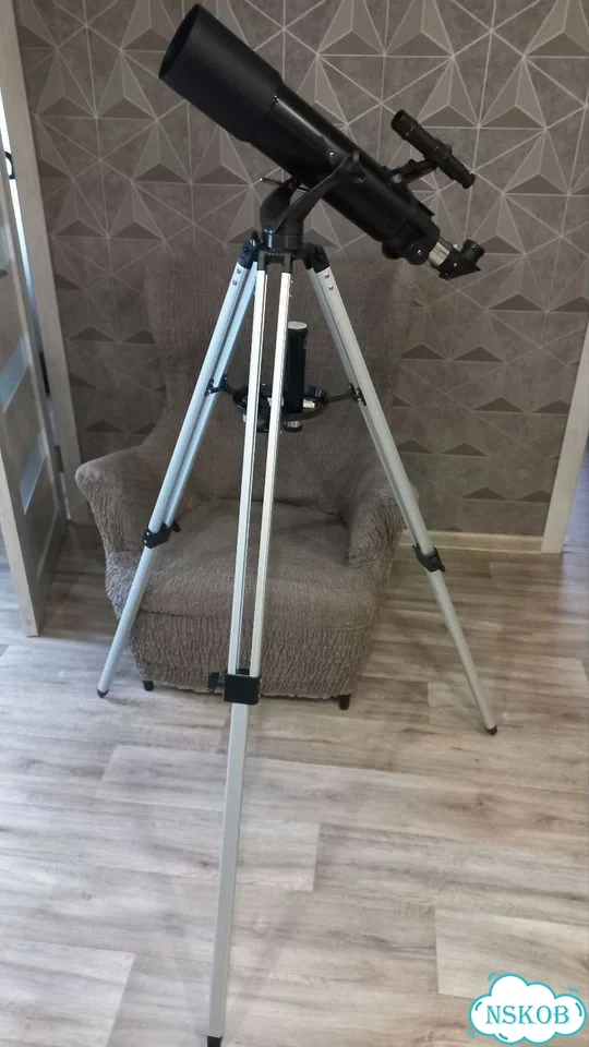Телескоп levenhuk skyline base 80T фото 6