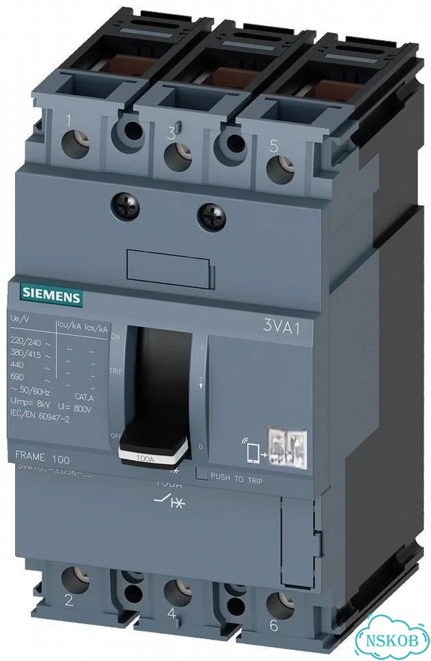 Siemens Molded Case Circuit Breaker 8848DF8 фото 1