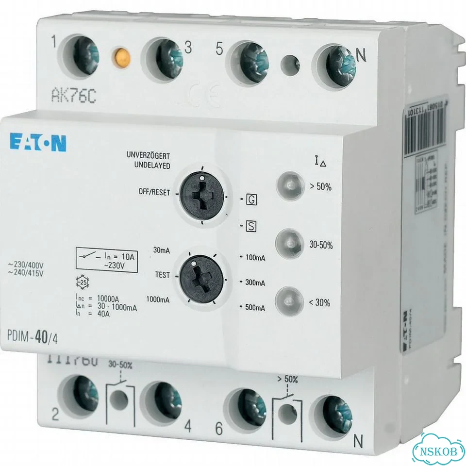 Eaton Residual Current Circuit Breaker 65B2FF1 фото 1