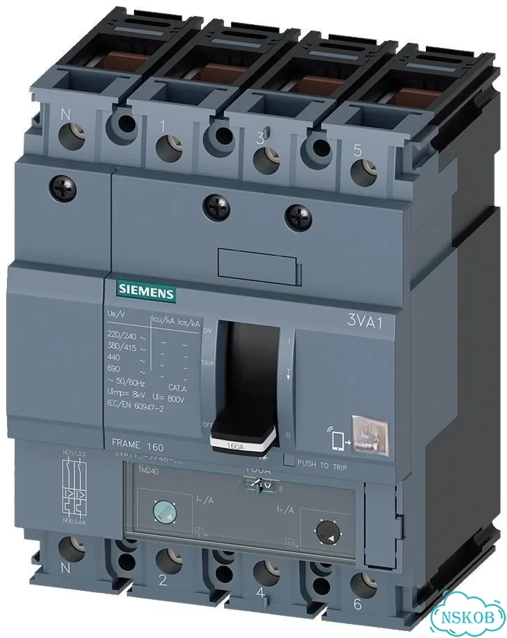 Siemens Molded Case Circuit Breaker FF5EE1F фото 1