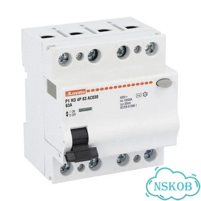 Lovato Residual Current Circuit Breaker EC4E9E3 фото 1