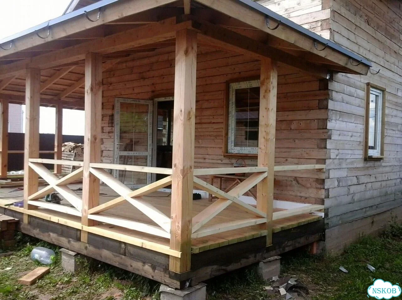 Баня / терраса / веранда / Беседка / пристройки фото 4