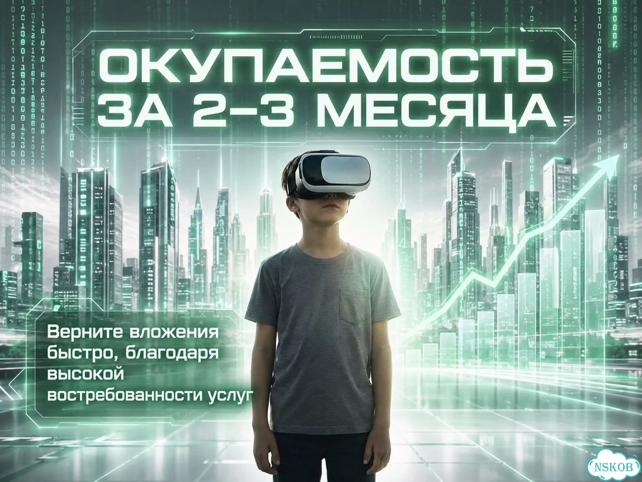Готовый Бизнес VR: окупаемость за 2 месяца фото 1