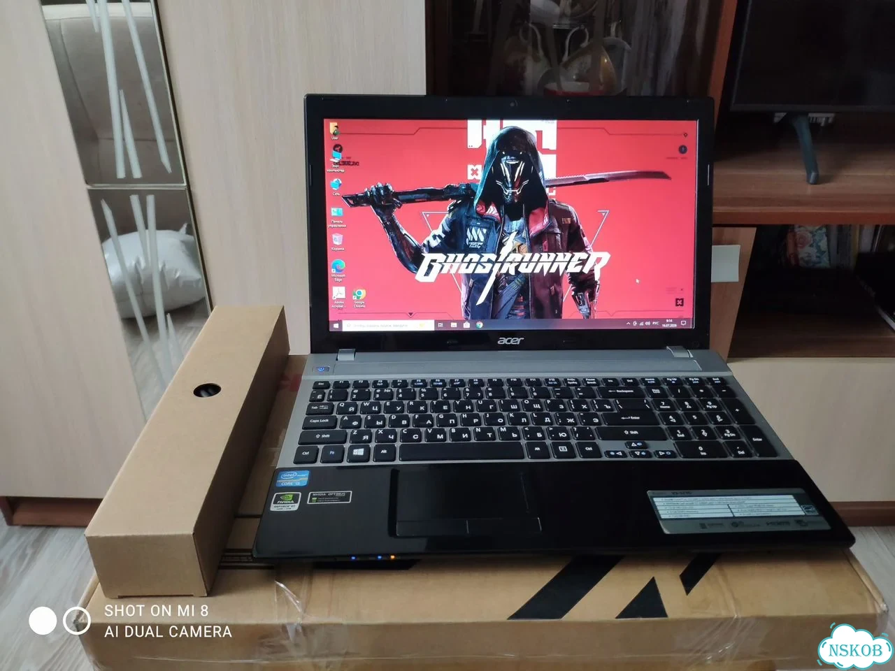 Ноутбук acer Aspire V3-571G/Core i5/SSD Samsung фото 5