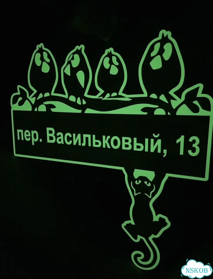 Вывеска в дизайнерском исполнении от производителя фото 7