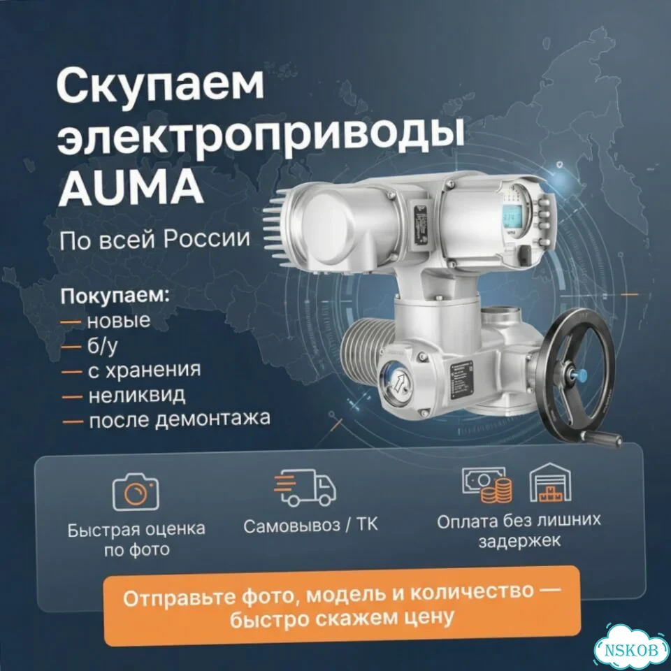 Привод Аума SA 07,06 Лот — auma-BM642 фото 1