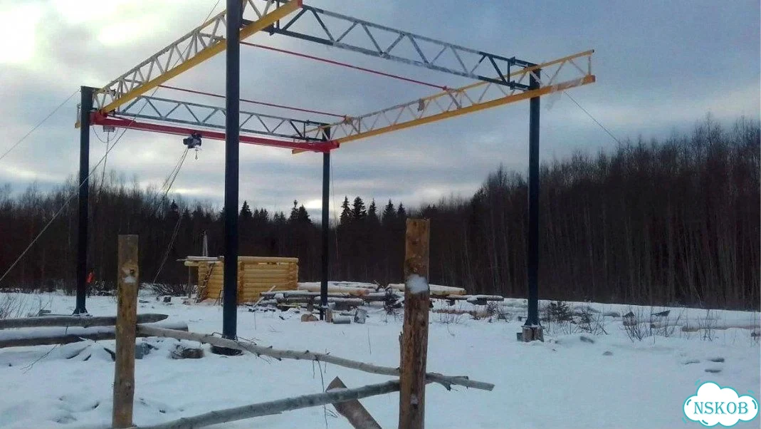 Кран опорный, подвесной, козловой, консольный фото 9