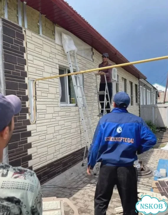 Фасадные работы отделка дома Фасадчики Обшивка сайдингом фото 7