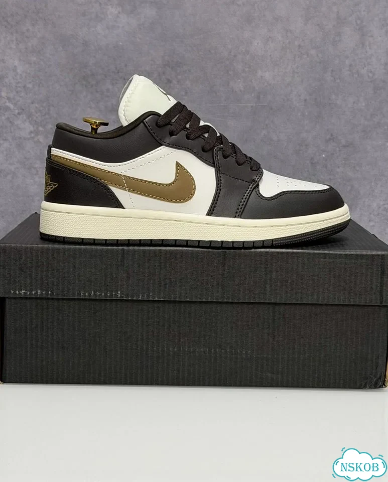 Nike Jordan 1 коричневые 37-45 фото 1