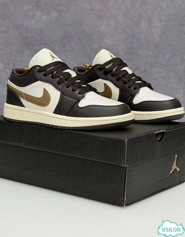 Nike Jordan 1 коричневые 37-45 фото 2