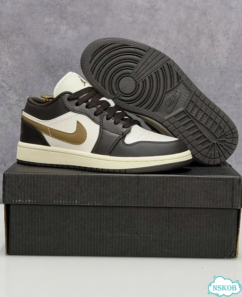 Nike Jordan 1 коричневые 37-45 фото 7