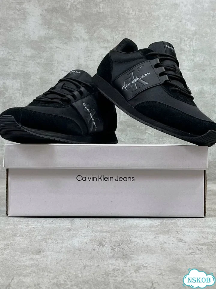 Кроссовки Calvin Klein замшевые фото 4