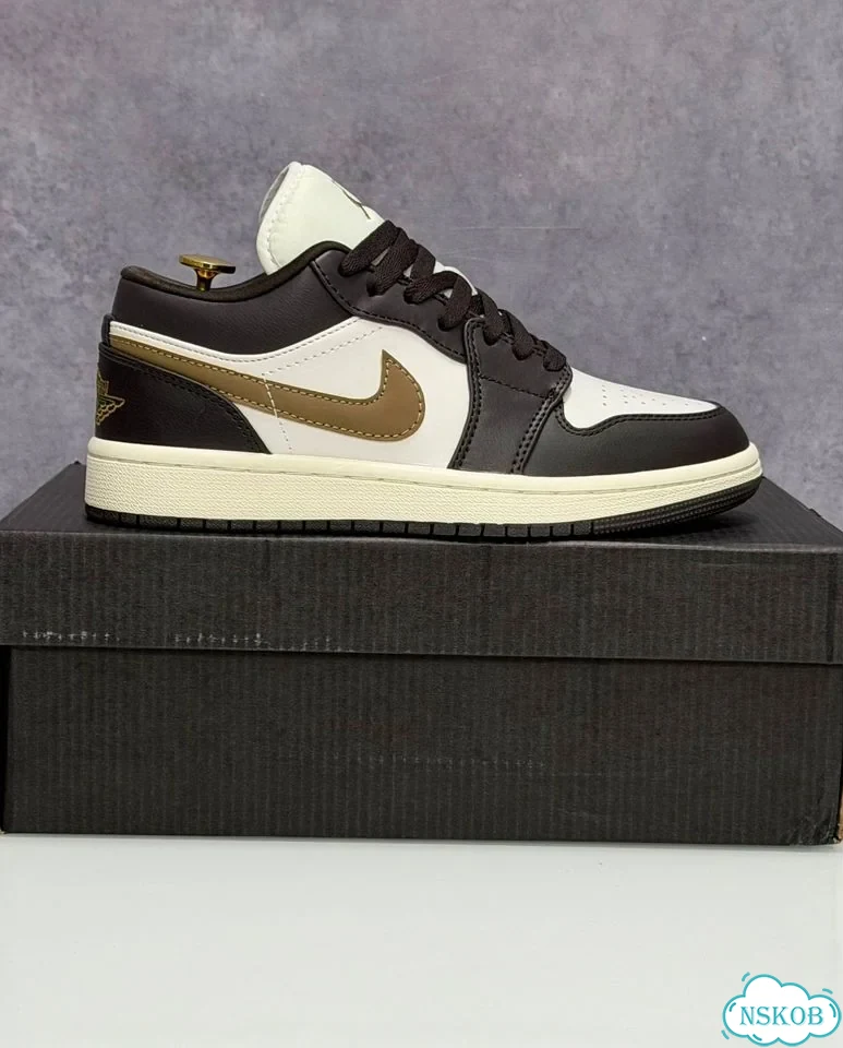 Nike Jordan 1 коричневые 37-45 фото 1
