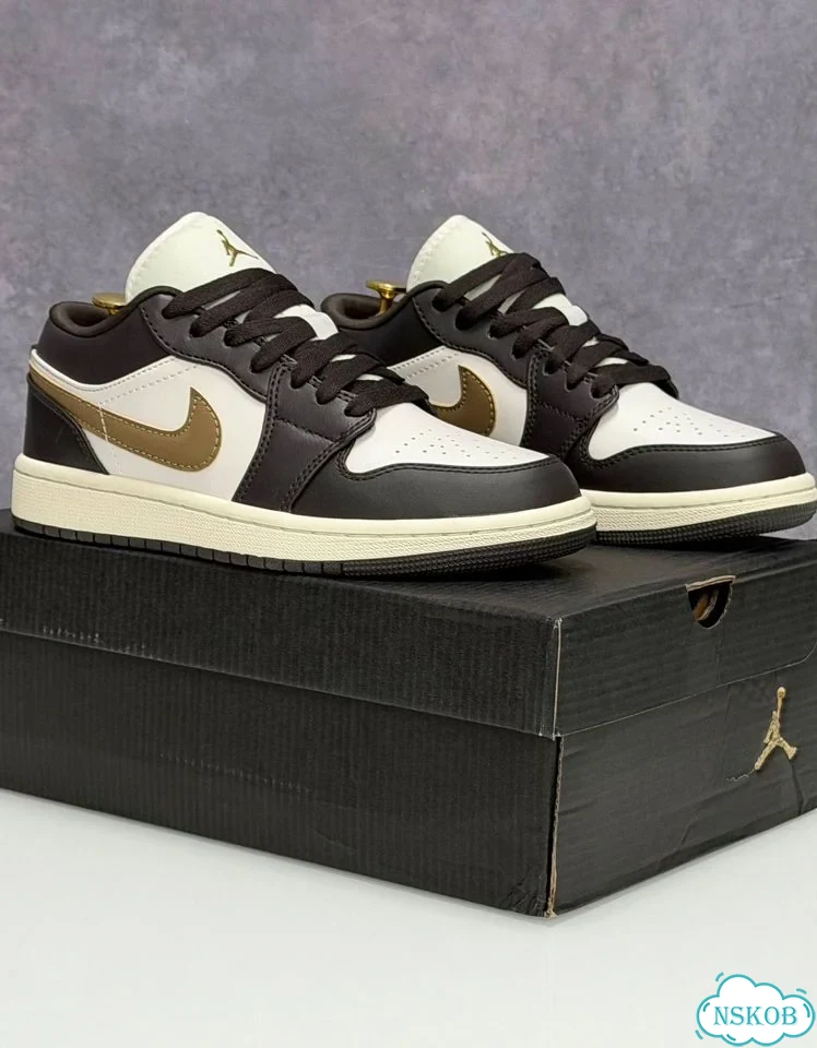 Nike Jordan 1 коричневые 37-45 фото 2