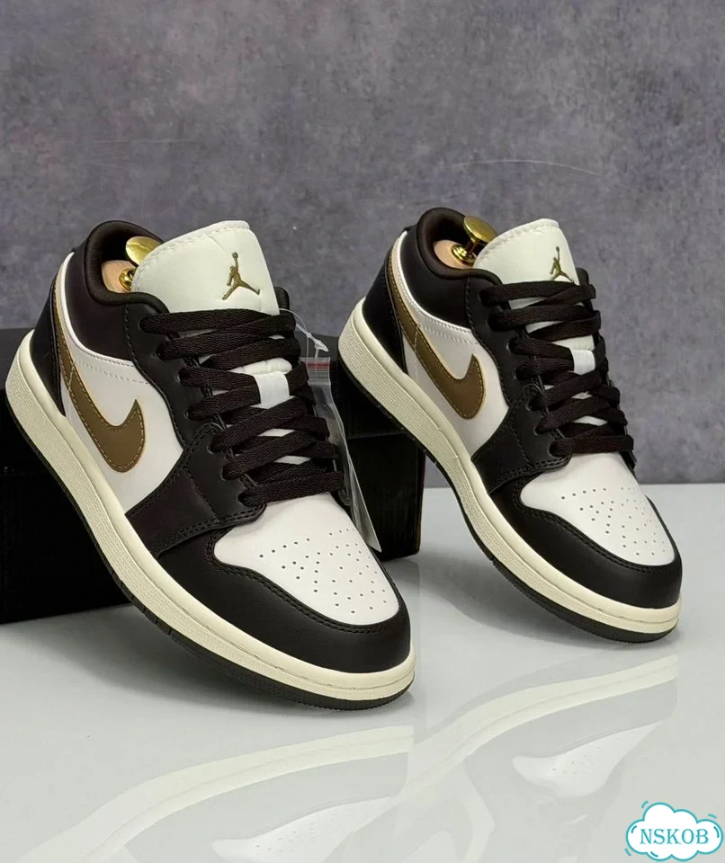 Nike Jordan 1 коричневые 37-45 фото 4