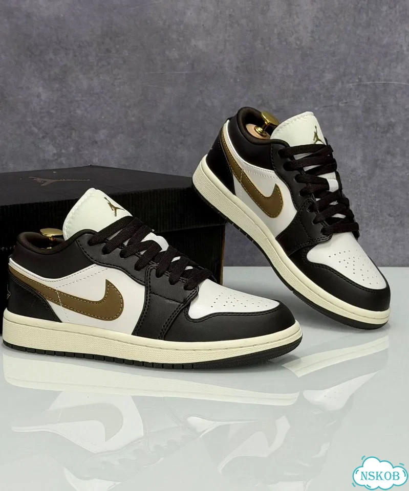 Nike Jordan 1 коричневые 37-45 фото 6