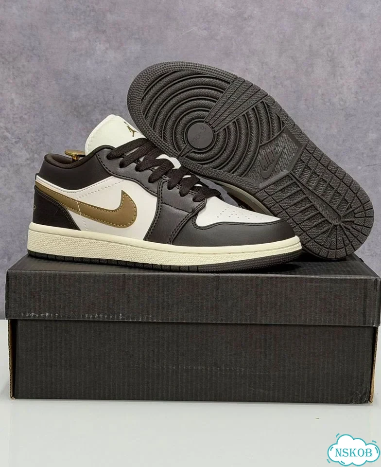 Nike Jordan 1 коричневые 37-45 фото 7