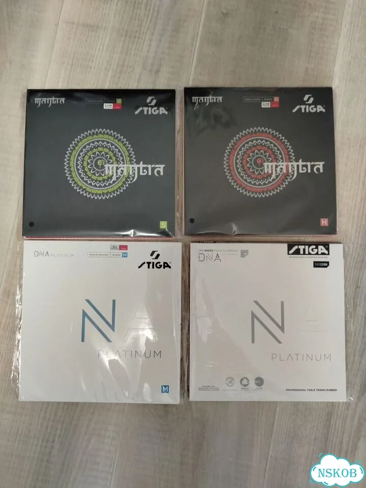 Накладки Stiga DNA platinum, mantra фото 1