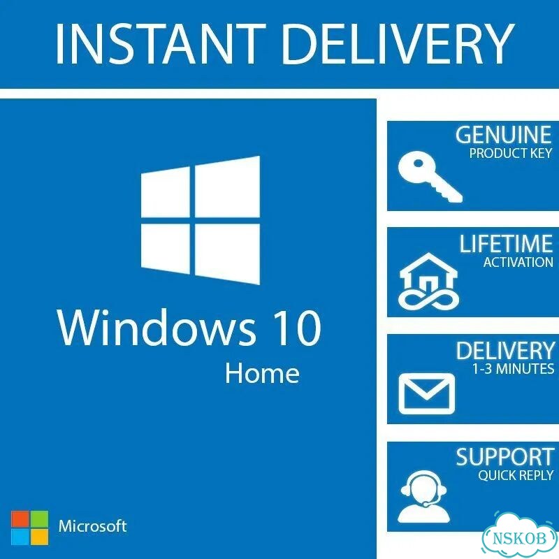Ключ активации windows 10 Home OEM фото 1