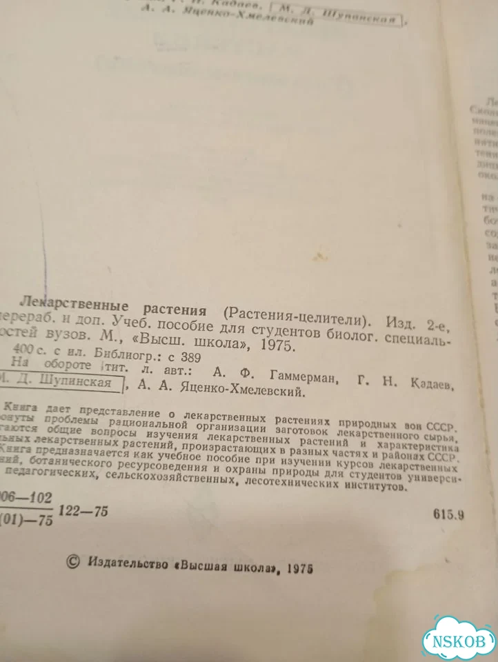 Лекарственные растения фото 2