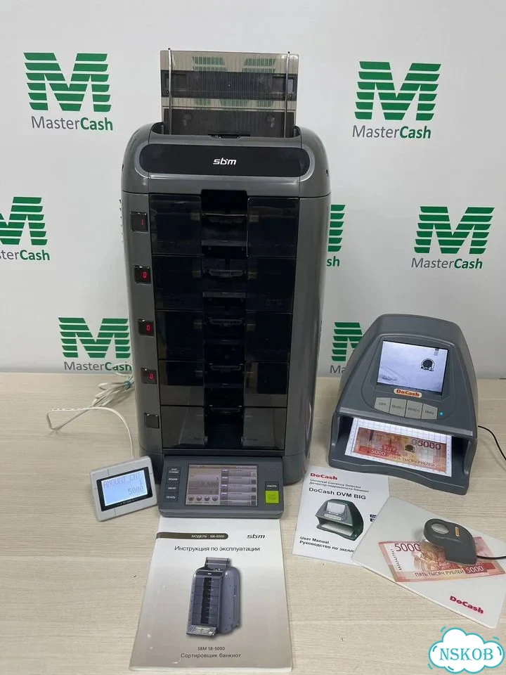 Счетчик банкнот / Сортировщик банкнот SBM SB-5000 фото 4