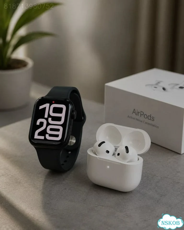 Apple Watch 11 + AirPods 4 ANC (Комплект) фото 1